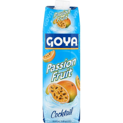 Goya Passion Fruit Cocktail, 33.8 fl oz - Case 1