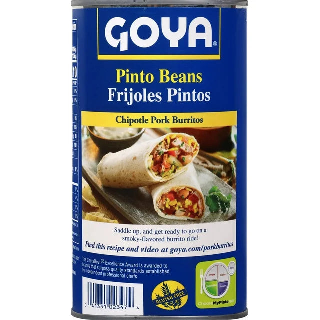 Goya Pinto Beans, Canned Beans, 47 oz - Case 1