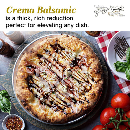 Giuseppe Giusti Italian Crema Balsamic Glaze Vinegar Reduction of Modena IGP, Natural Flavored Balsamic Vinegar Glaze Made With Balsamic Vinegar of Modena, Imported from Italy - 16.9 fl oz (500 ml) - 1 Case