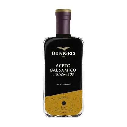 De Nigris Balsamic Vinegar Of Modena Excellence Line - Gold Eagle (55% Grape Must) 8,5 Oz (250ml) | Balsamic Vinegar From Modena Italy, Soft and fragrant taste | Balsamic Vinegar Aged - Case 1