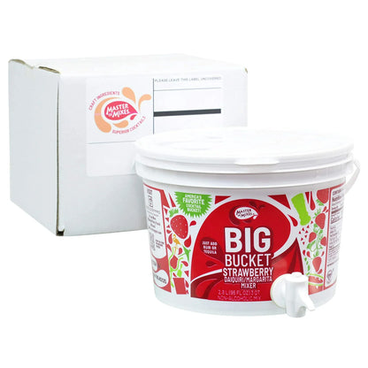 Master of Mixes Big Bucket Premium Blue Hawaiian Mixer, 96 fl oz - Case 1