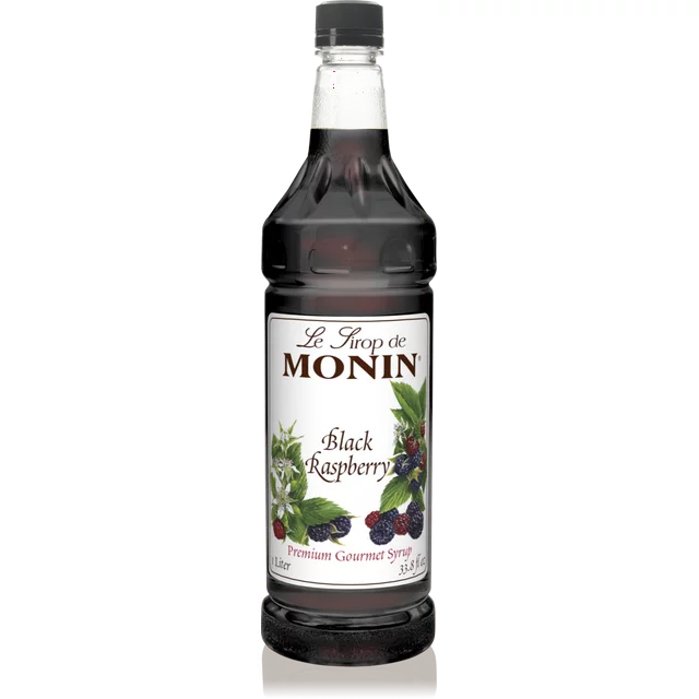 Monin - Black Raspberry Syrup (1 Liter) - Case 1