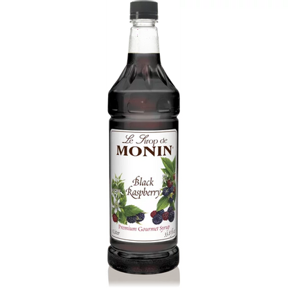 Monin - Black Raspberry Syrup (1 Liter) - Case 1