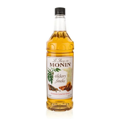 Monin Hickory Smoke Syrup Pet - Case 1