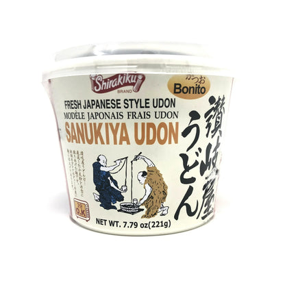 Shirakiku Sanukiya Cup Ramen Spicy - Flavorful Instant Noodles – 6.17 Oz - Case 1