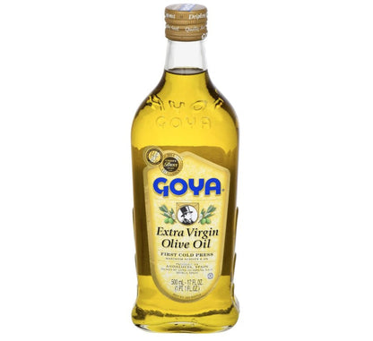 Goya Foods Extra Virgin Olive Oil, 17 Fl Oz - Case 1