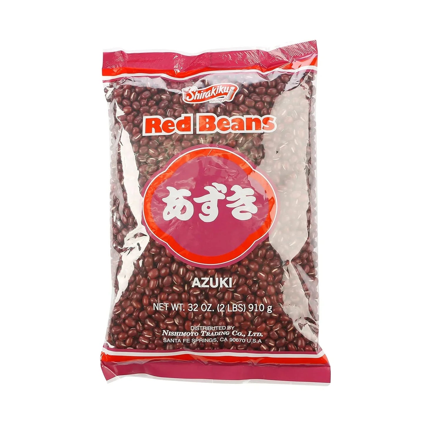 Shirakiku, Azuki Red Beans Dried, 32 Ounce - Case 1