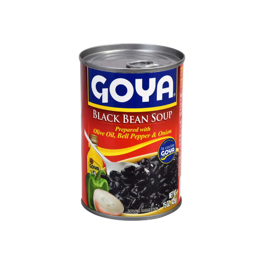 Goya Black Bean Soup, 15 oz - Case 1