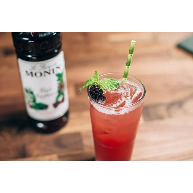 Monin - Black Raspberry Syrup (1 Liter) - Case 1