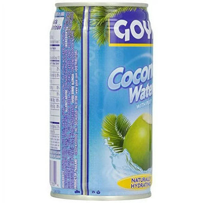 Goya Coconut Water with Pulp, 11.8 Oz - Case 1