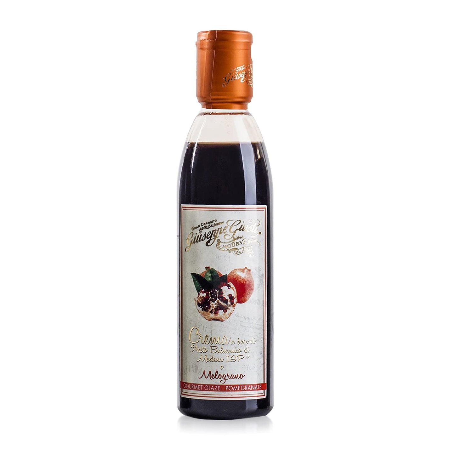 Giuseppe Giusti Crema Pomegranate Balsamic Glaze of Modena - 250 ml - 1 case